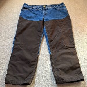 Cabela’s men’s Brush and field hunting jeans very dense anti-snag fabric…